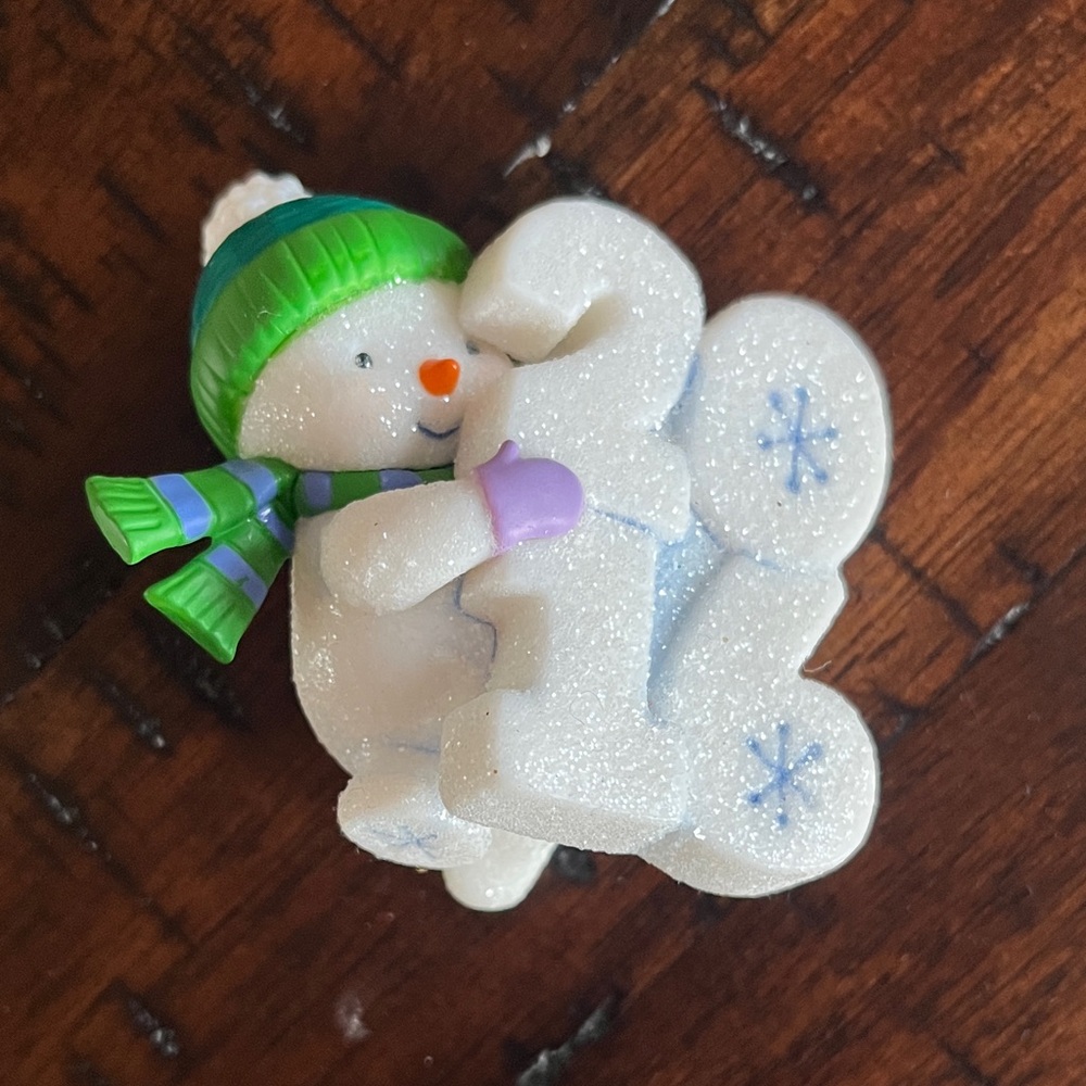 Hallmark Snowman Ornament - 2016